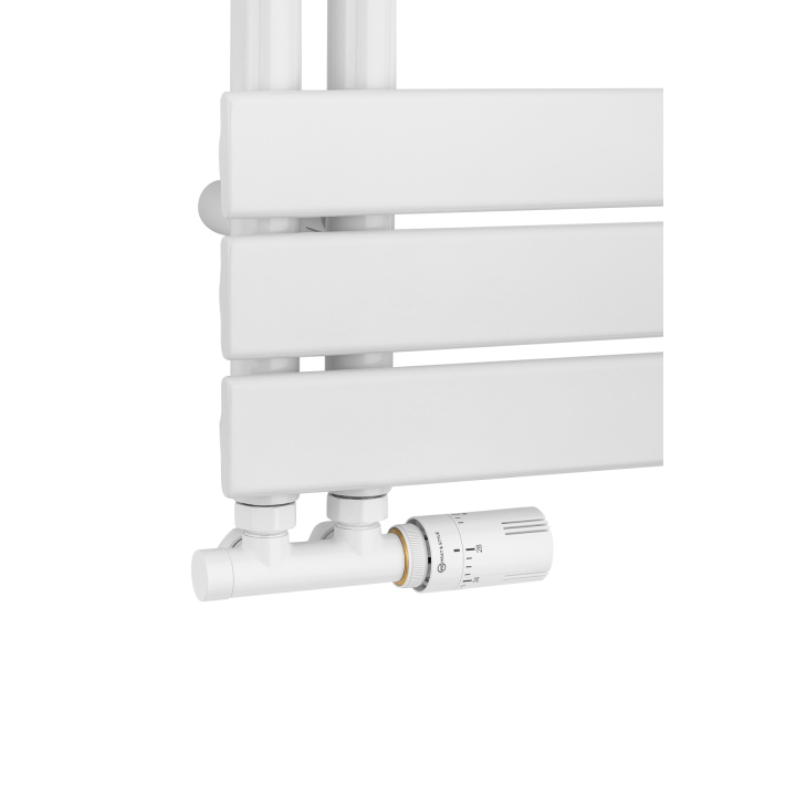 Grzejnik łazienkowy UCA-1333x500-D50L/P biały