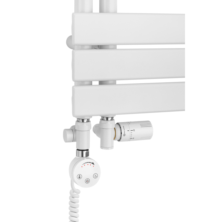 Grzejnik łazienkowy UCA-1544x500-D50L/P biały