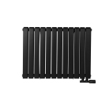 Grzejnik dekoracyjny Wanted WD2E 600x816 czarny