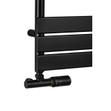 Grzejnik łazienkowy UCS 1122x500 czarny