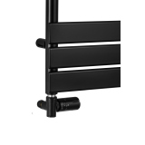 Grzejnik łazienkowy UCS 1122x500 czarny