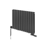 Grzejnik dekoracyjny Wanted WD2E 600x816 grafit