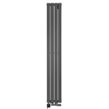 Grzejnik dekoracyjny Wanted WD2E 1800x272 grafit