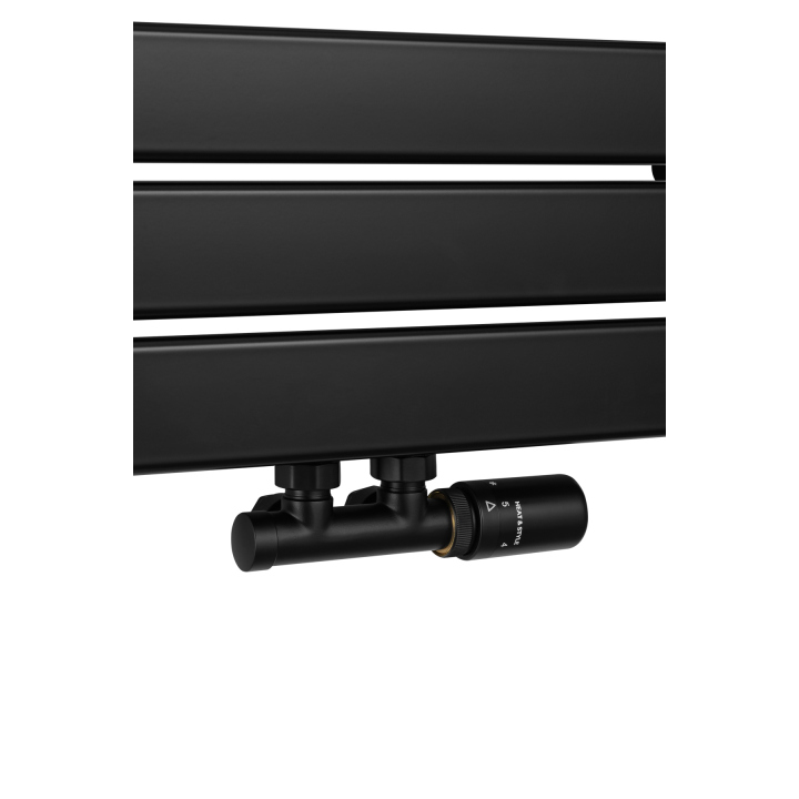 Grzejnik łazienkowy UCS 1122x500-D50 czarny