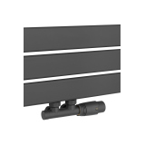 Grzejnik łazienkowy UCS 1544x500-D50 grafit