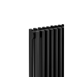 Grzejnik dekoracyjny Edo ED2E 1800x394 czarny