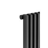 Grzejnik dekoracyjny Mild 1800x608 grafit