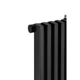 Grzejnik dekoracyjny Mild 1800x608 czarny