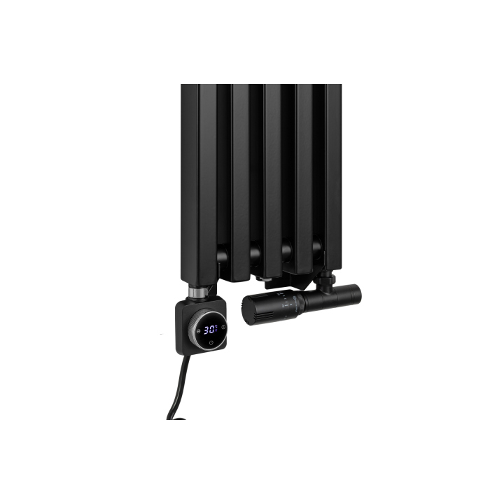 Grzejnik dekoracyjny Concert 1600x230 czarny