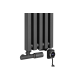 Grzejnik dekoracyjny Concert 1600x230 grafit