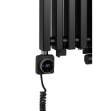 Grzejnik dekoracyjny Concert 1600x330 czarny