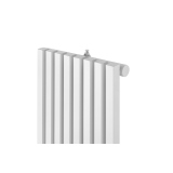 Grzejnik dekoracyjny elektryczny Nomad ND1E 1800x360 biały, grzałka z prawej strony