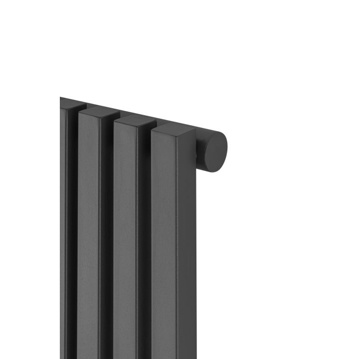 Grzejnik dekoracyjny elektryczny Nomad ND1E 1800x540 grafit, grzałka z prawej strony