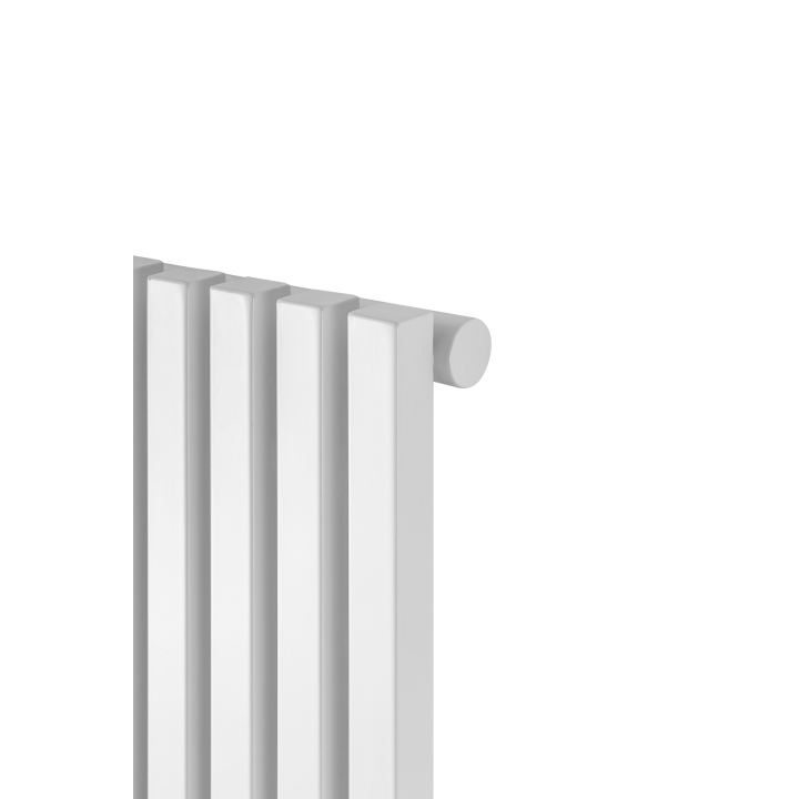 Grzejnik dekoracyjny elektryczny Nomad ND1E 1800x540 biały, grzałka z prawej strony