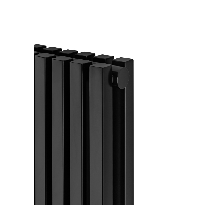 Grzejnik dekoracyjny elektryczny Nomad ND2E 1800x450 czarny, grzałka z prawej strony