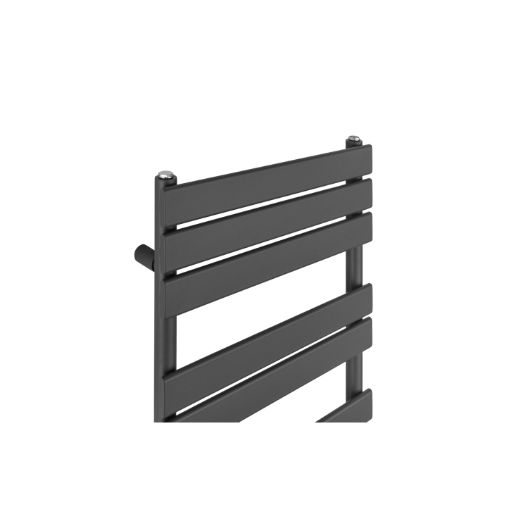 Grzejnik łazienkowy elektryczny UCS 1122x500 grafit, grzałka z prawej strony