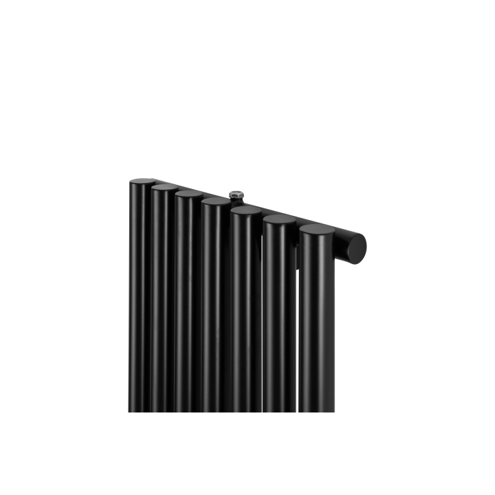 Grzejnik dekoracyjny elektryczny Gilda GD1E 1800x413 czarny, grzałka TANGO z prawej strony