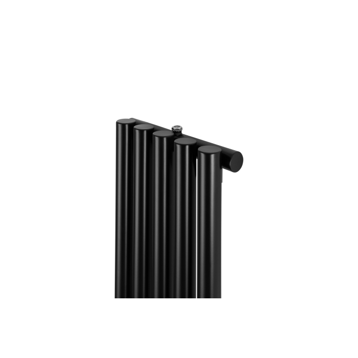 Grzejnik dekoracyjny elektryczny Gilda GD1E 1600x295 czarny, grzałka TANGO z prawej strony