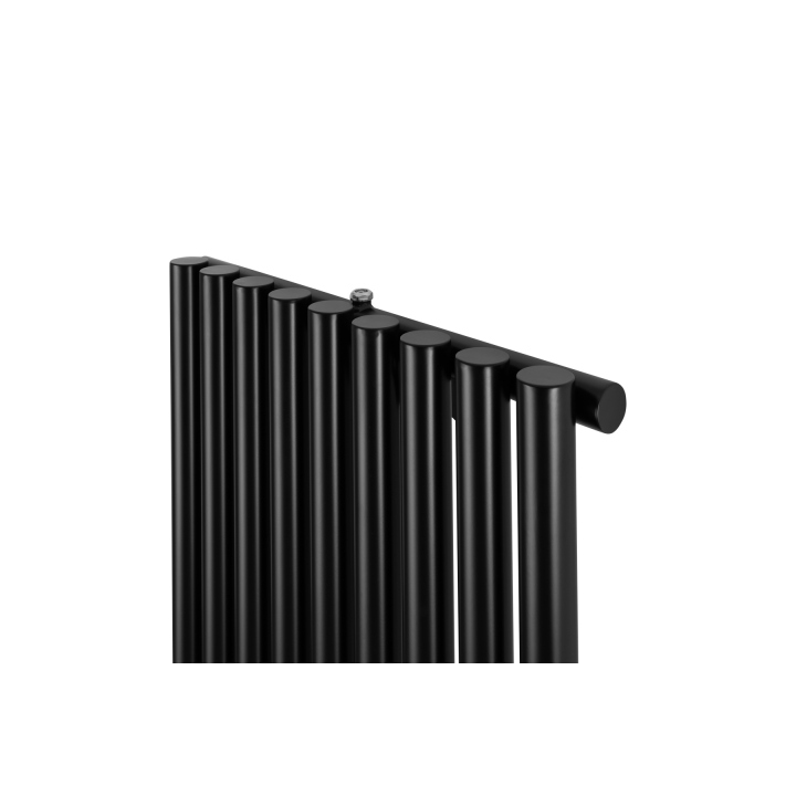 Grzejnik dekoracyjny elektryczny Gilda GD1E 1800x531 czarny, grzałka TANGO z prawej strony