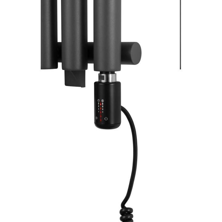 Grzejnik dekoracyjny elektryczny Gilda GD1E 1800x413 grafit, grzałka TANGO z prawej strony