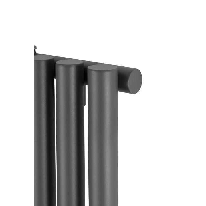 Grzejnik dekoracyjny elektryczny Gilda GD1E 1600x295 grafit, grzałka TANGO z prawej strony