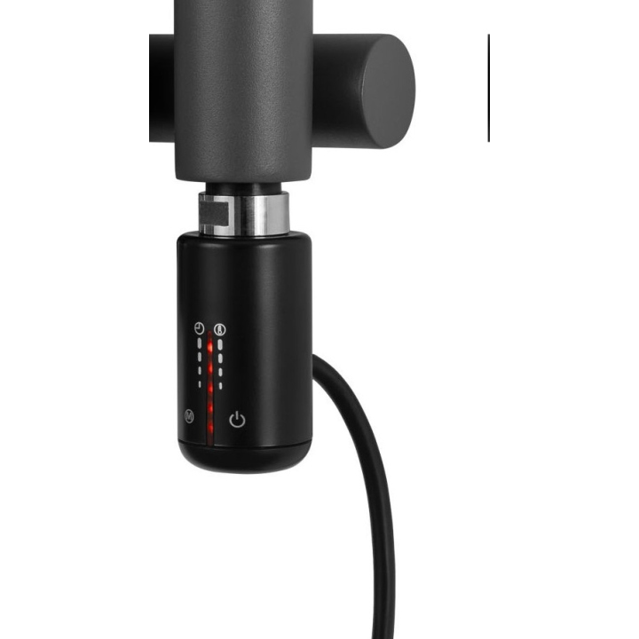 Grzejnik dekoracyjny elektryczny Gilda GD1E 1800x531 grafit, grzałka TANGO z prawej strony