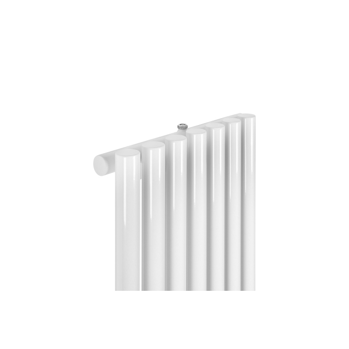 Grzejnik dekoracyjny elektryczny Gilda GD1E 1800x413 biały, grzałka TANGO z lewej strony