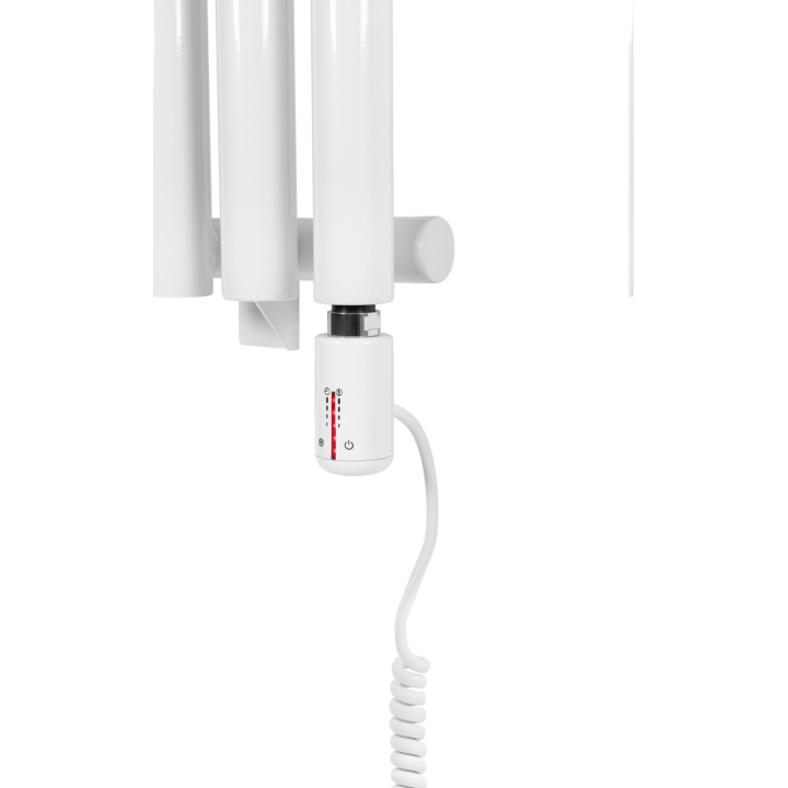 Grzejnik dekoracyjny elektryczny Gilda GD1E 1800x413 biały, grzałka TANGO z prawej strony