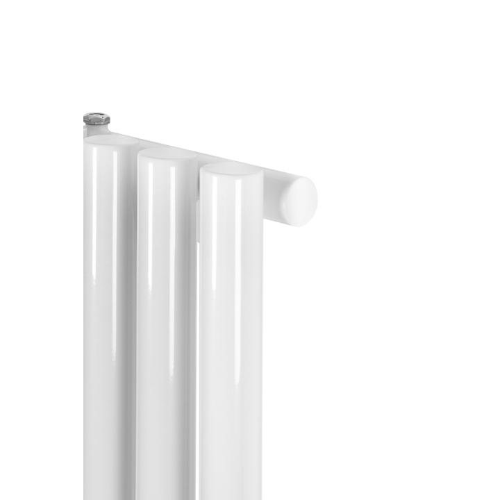 Grzejnik dekoracyjny elektryczny Gilda GD1E 1800x531 biały, grzałka TANGO z prawej strony