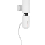 Grzejnik dekoracyjny elektryczny Gilda GD1E 1800x531 biały, grzałka TANGO z lewej strony