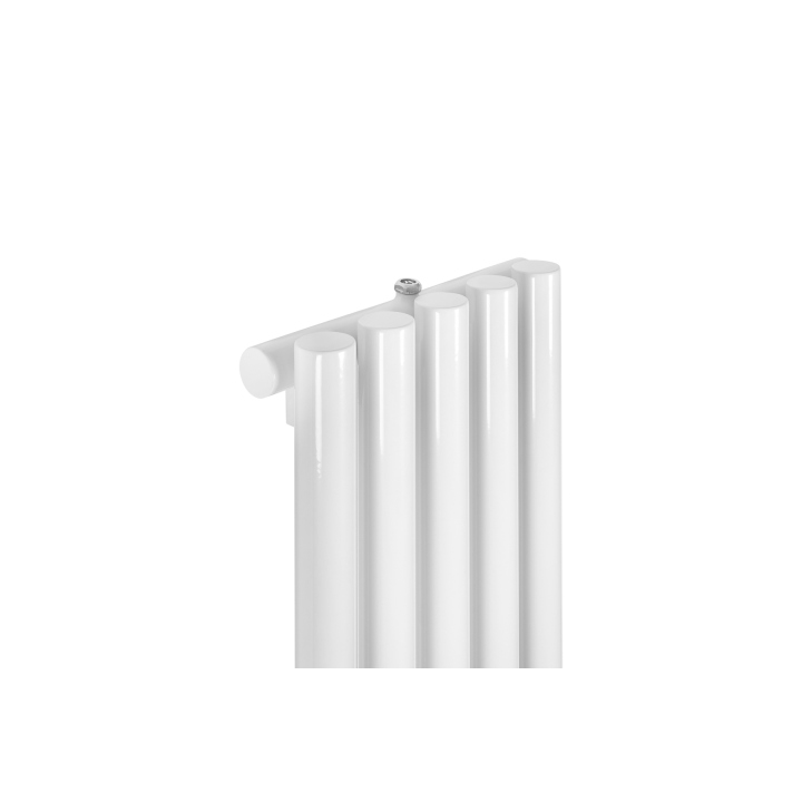 Grzejnik dekoracyjny elektryczny Gilda GD1E 1800x295 biały, grzałka TANGO z lewej strony