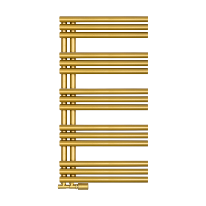 Grzejnik łazienkowy Zodiak 942x500 złoty