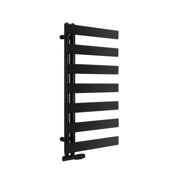 Grzejnik łazienkowy UCR-900x500-D50L/P czarny